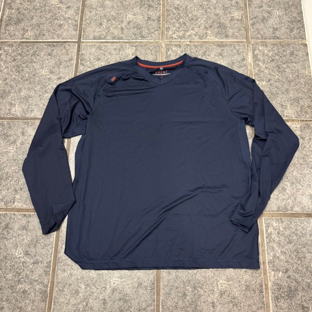 RHONE long sleeve XL navy